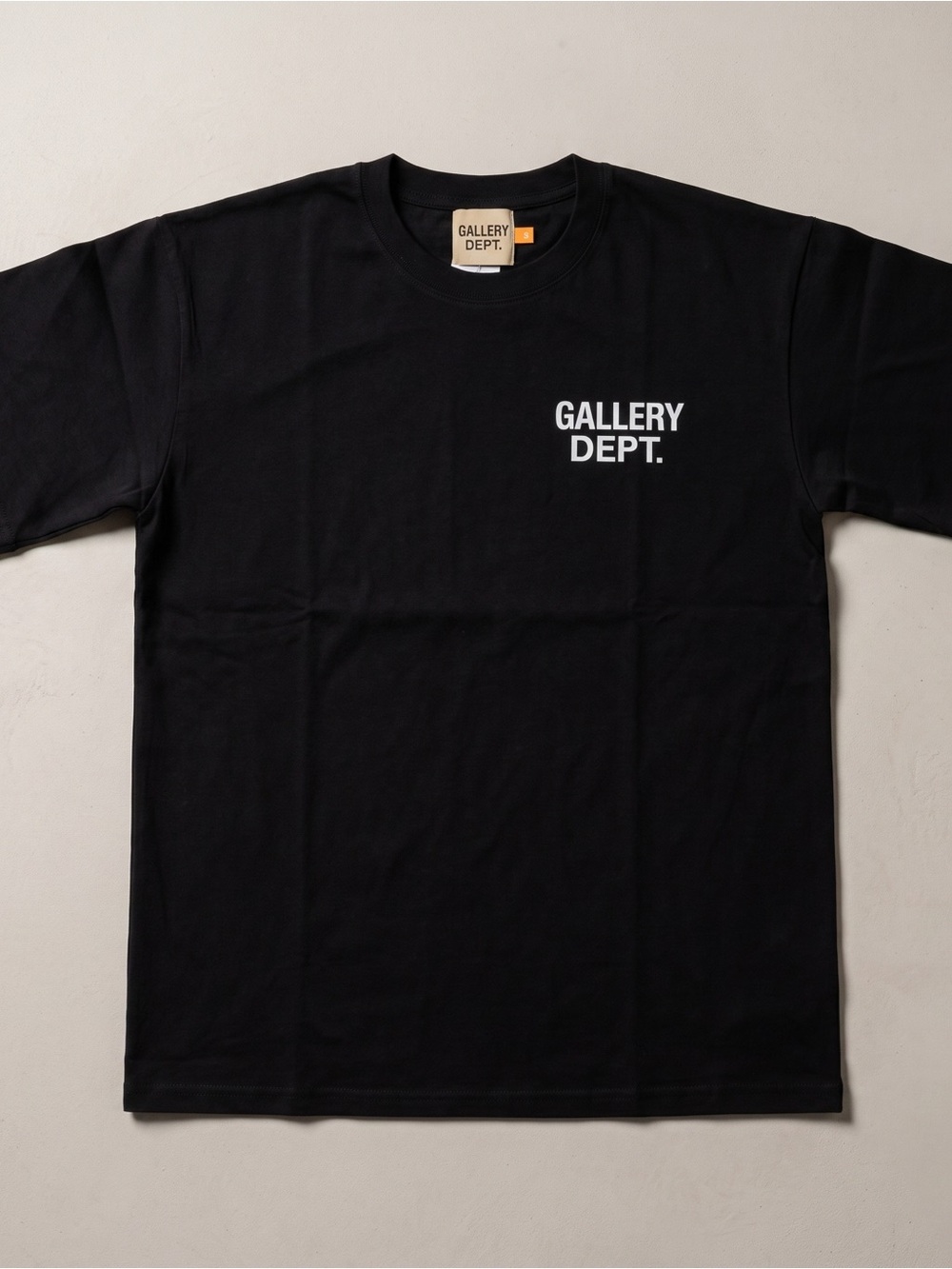 Gallery Dept Souvenir Tee Black Logo T-Shirt Size S